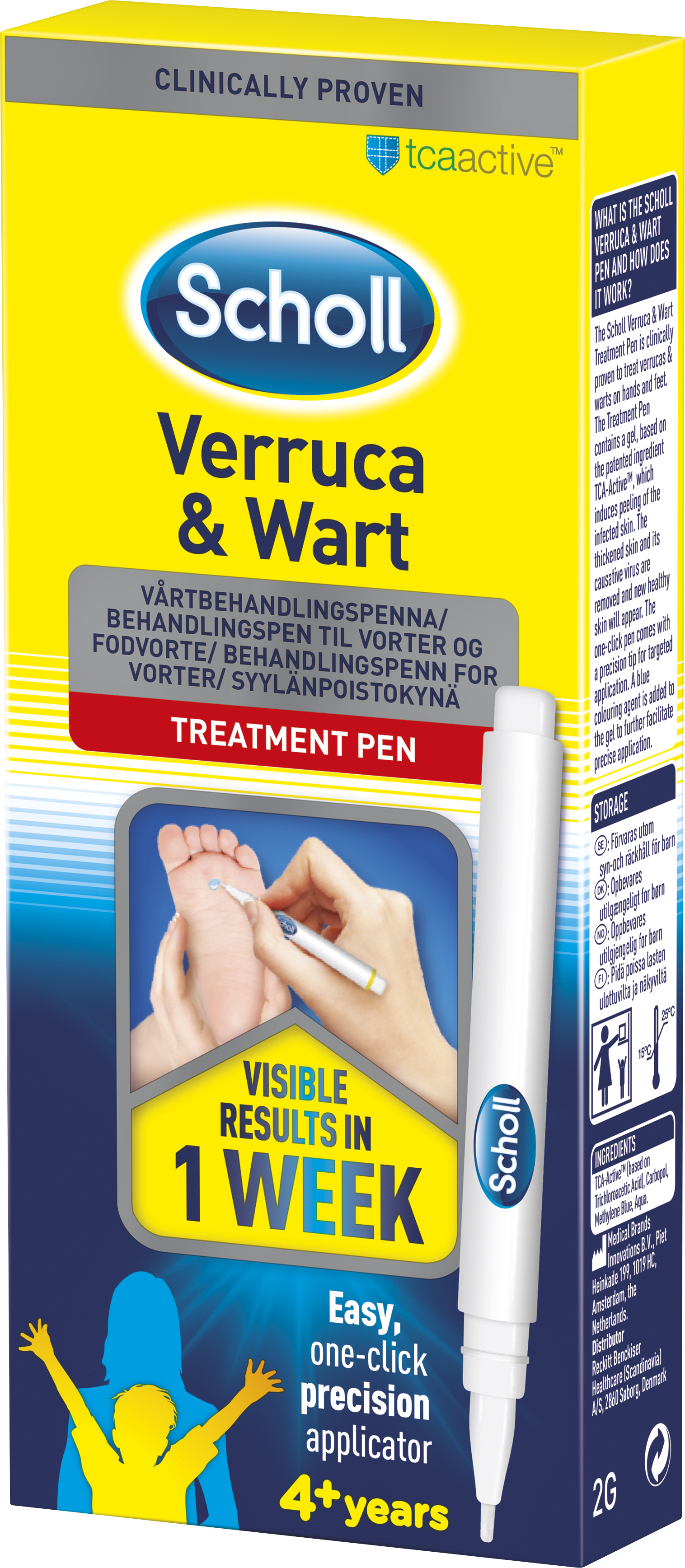 Scholl Syylänpoistokynä 2 ml