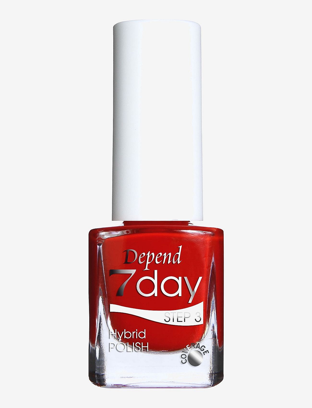 Depend Cosmetic 7Day Hybrid Polish 7208 - Red - 5 ML