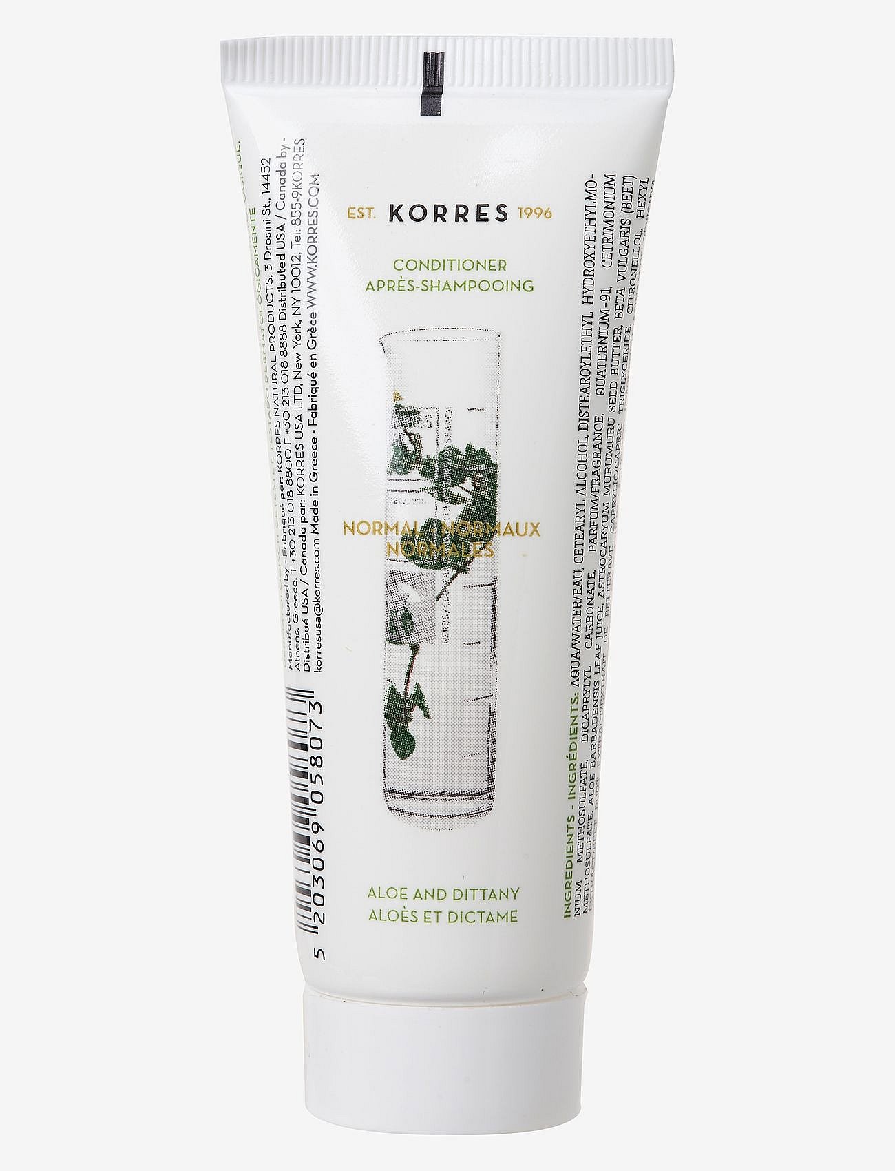 KORRES Aloe + Dittany Conditioner For Normal Hair - 250 ml