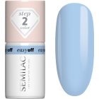 SEMILAC Easy Off LED Light Gel Polish Azul Blue