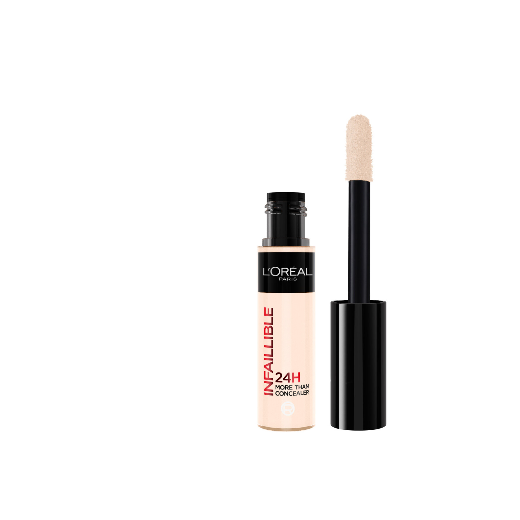 L’Oréal Paris Infaillible 24h More Than Concealer korjaava peitevoide antaa mattavaikutelman sävy 324 Oatmeal / Cool Rose 11 ml