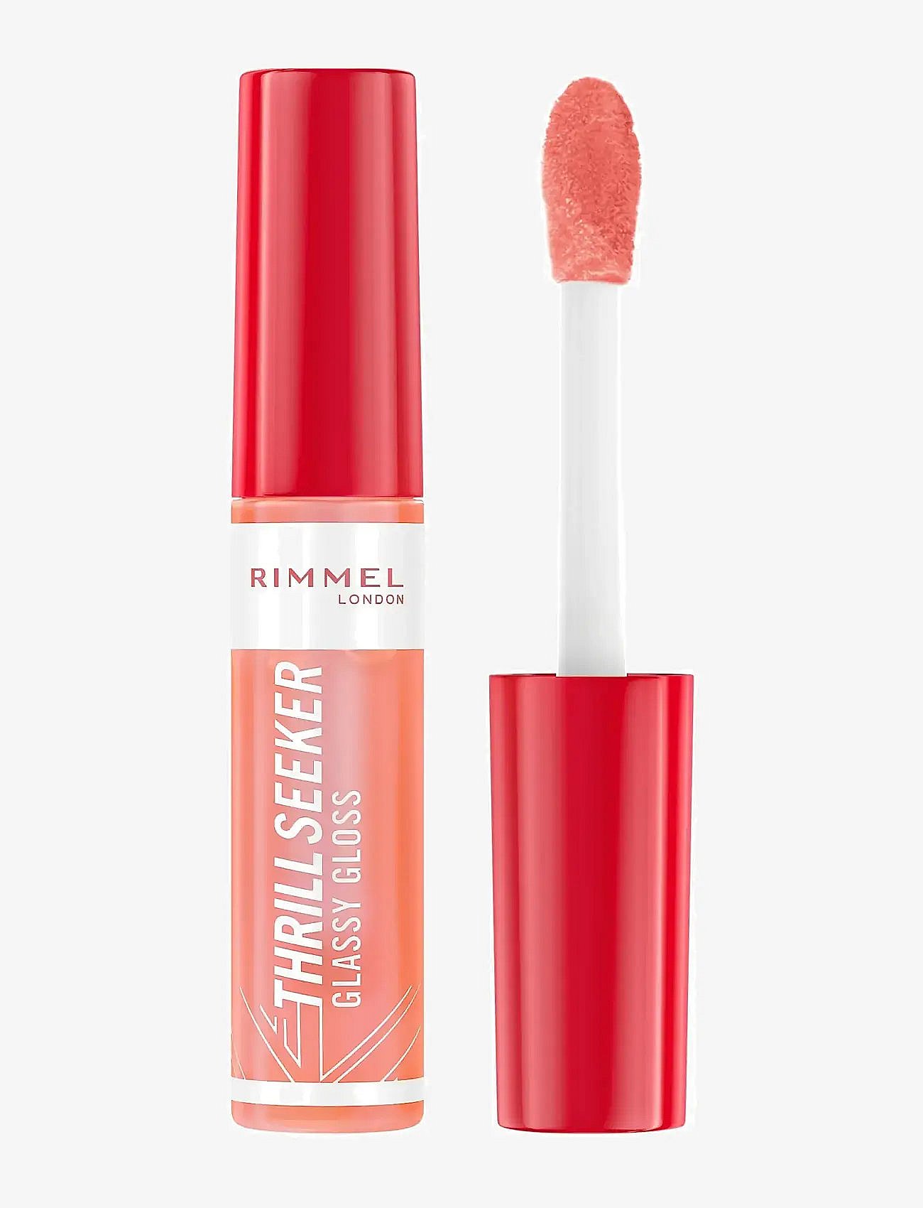 Rimmel Thrill Seeker Glassy Gloss Volymläppglans Skugga 250 Peachy Vibes 10 ml