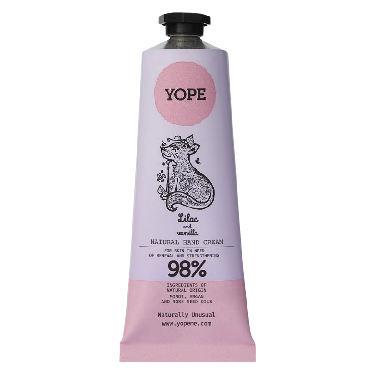 YOPE Botanical Hand Cream Lilac and Vanilla 50 ml