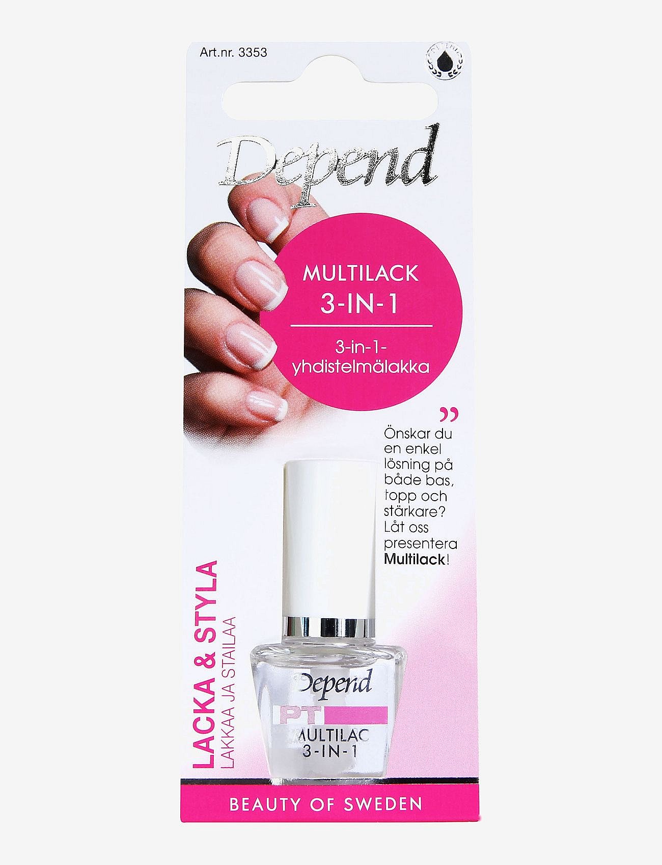 Depend Multi-Nail Polish 3-in-1