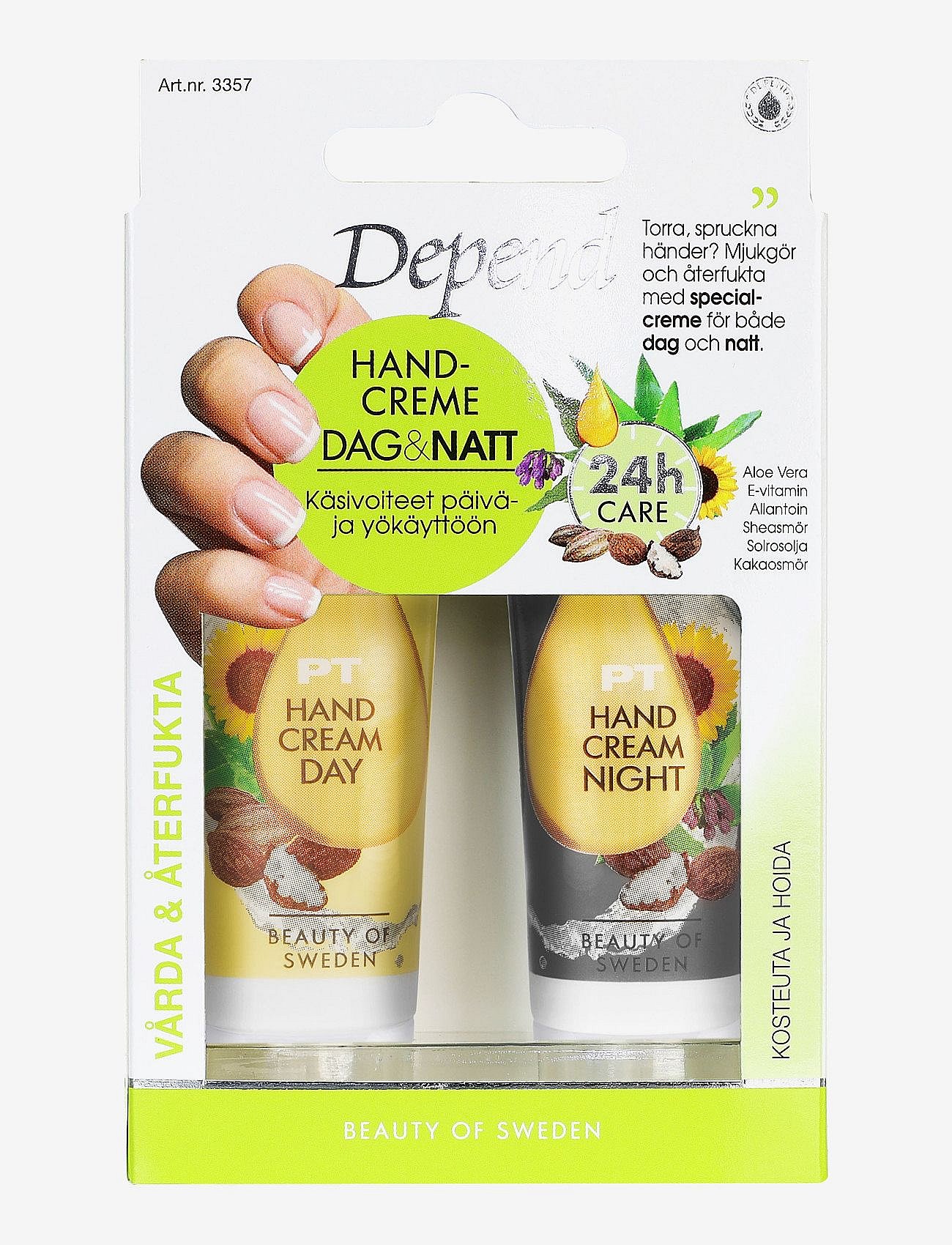 Depend Cosmetic Handcreme Dag & Natt - Nude - ONE SIZE
