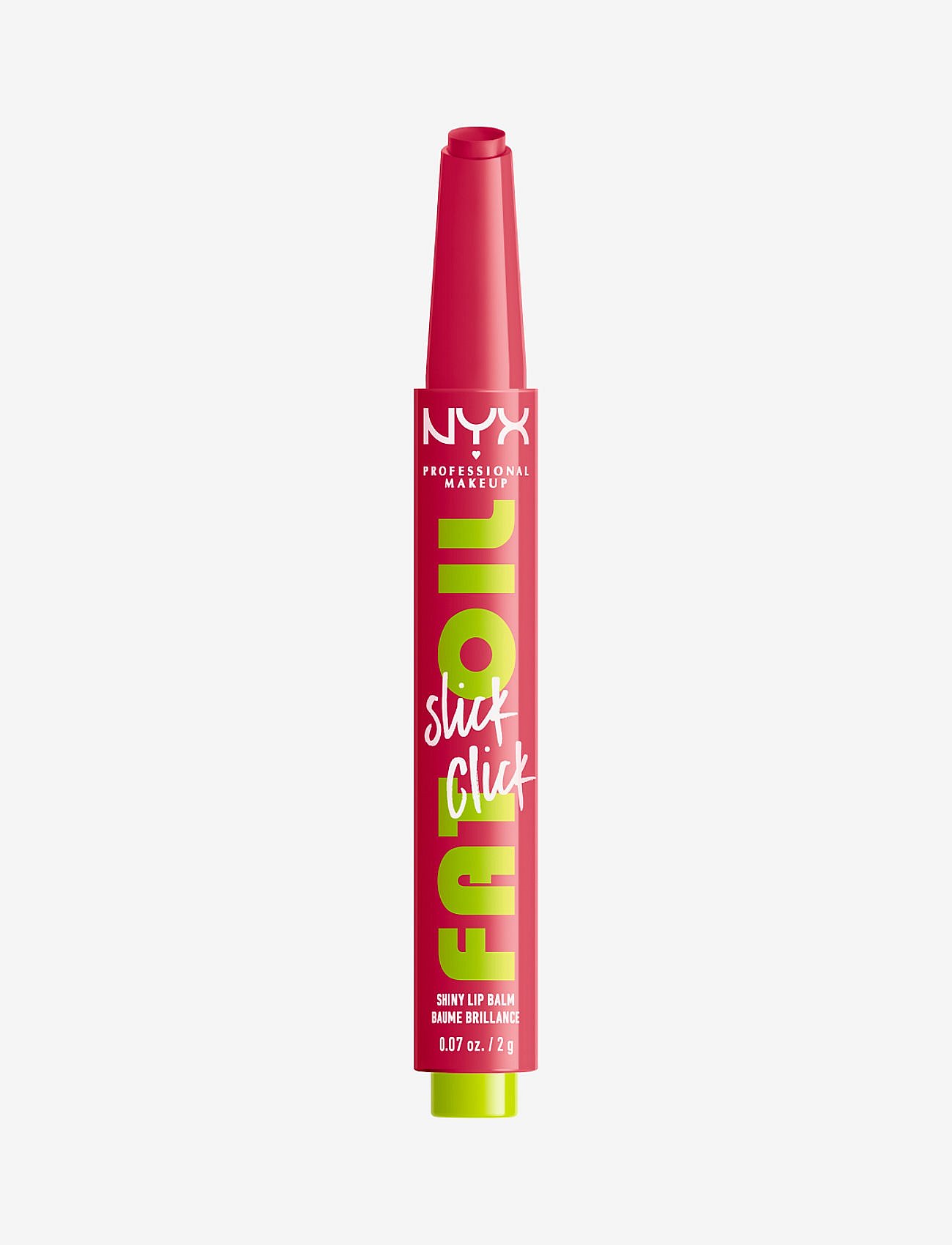 NYX Professional Makeup Fat Oil Slick Click sävyttävä huulibalsami sävy 10 Double Tap 2 g