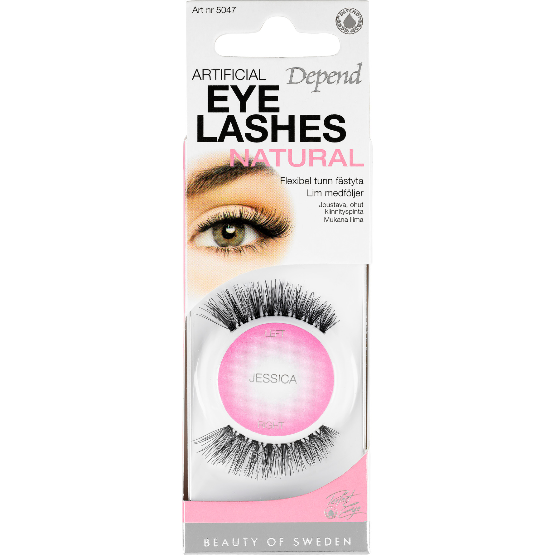 Depend PE Eyelashes Jessica Lösögonfransar