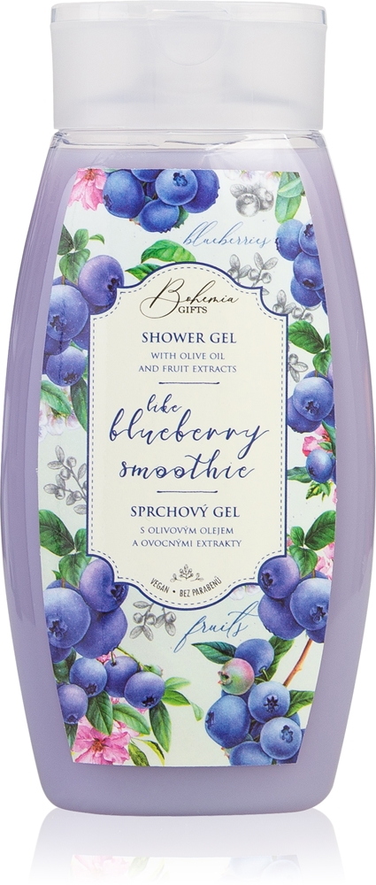 Bohemia Gifts & Cosmetics Like Blueberry Smoothie Duschtvål 250 ml