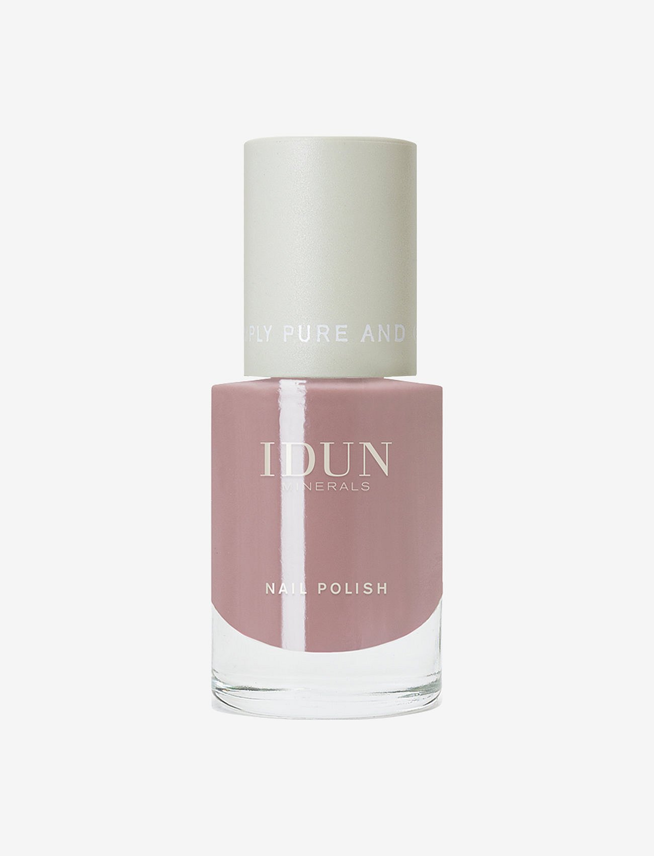 IDUN Minerals Nail Polish 11 ml – Rökkvarts