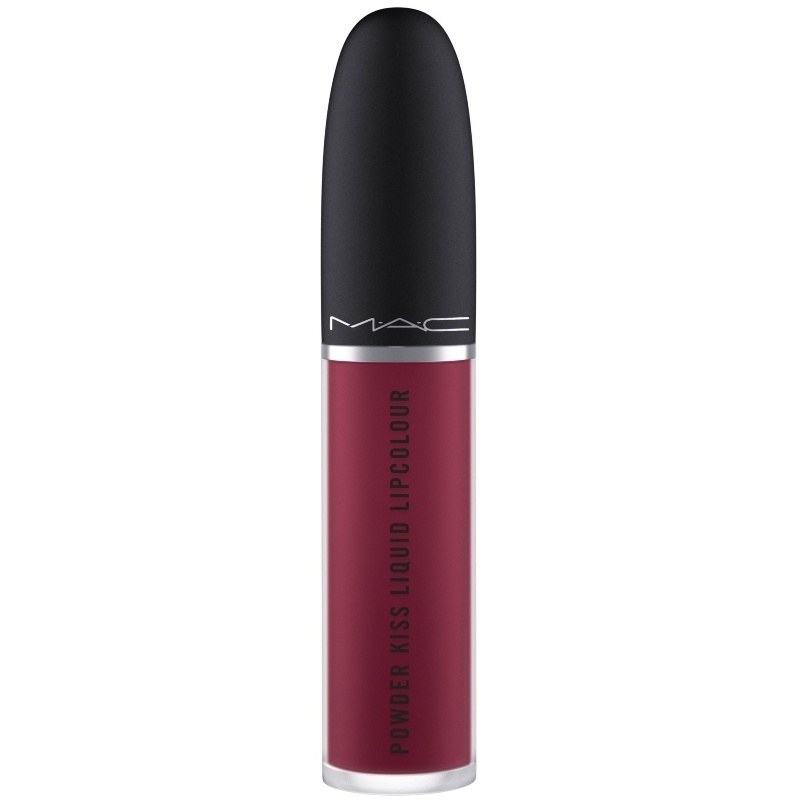 MAC Powder Kiss Liquid Lipcolour 01 Burning Love